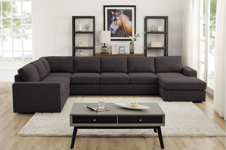 How To Place A Rug Under A Sectional Sofa