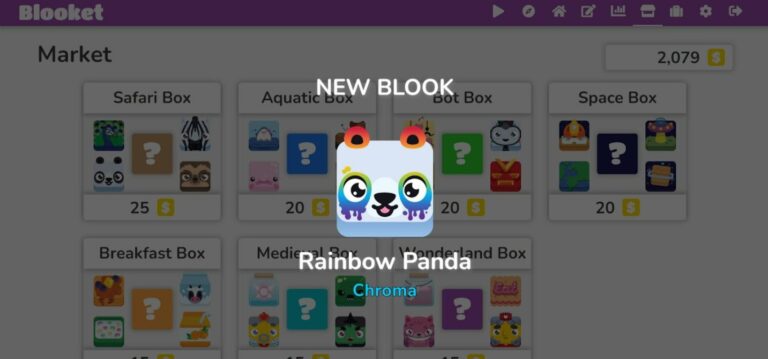 Rainbow Panda Blooket: Extended Overview 2023 Rainbow Panda Blooket