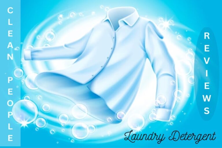 clean people laundry detergent