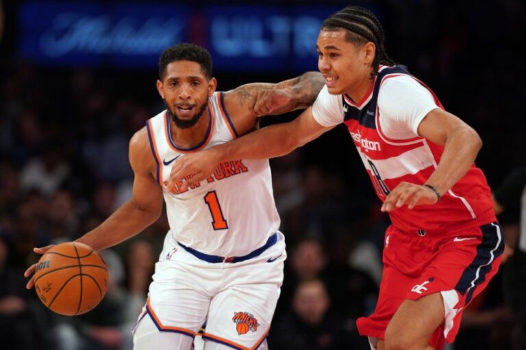 Knicks Vs Washington Wizards Match Player Stats