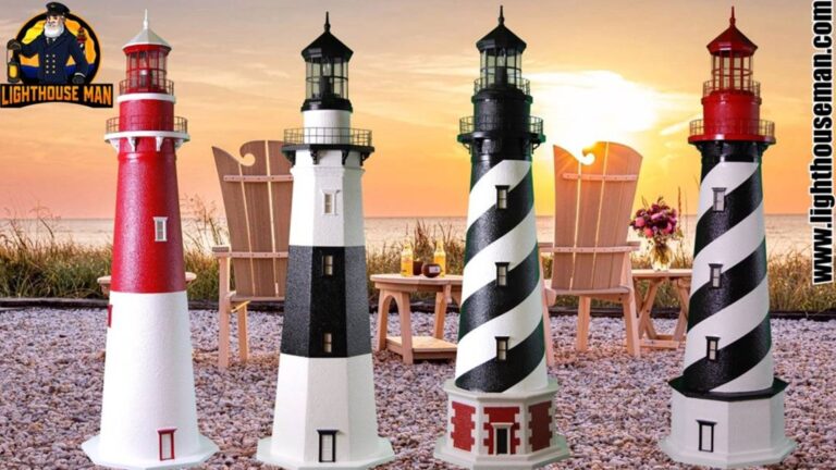 Solar Lawn & Garden Lighthouses: Illuminate Your Outdoor Home Decor Solar Lawn And Garden Lighthouses