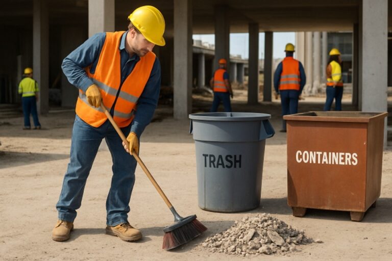 Minimizing Debris Hazards On Construction Sites