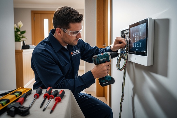 Professional Installation Process For Electronic Alarms