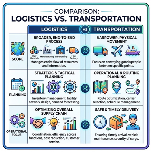 Key Components Of Modern Logistics